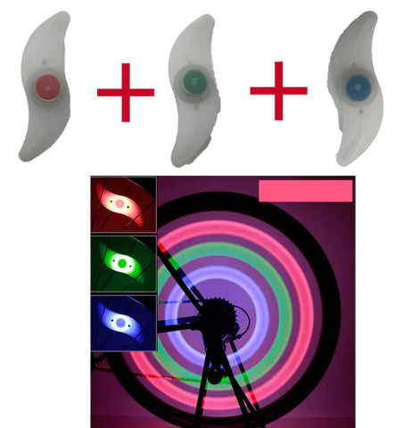 Image of LED Bicycle Spoke Light