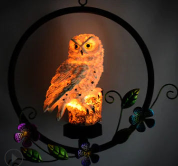 Image of Solar Owl LED Hanging Light