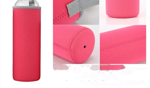 Image of Adventure Sip: Portable Heat-Resistant Glass Tea Cup