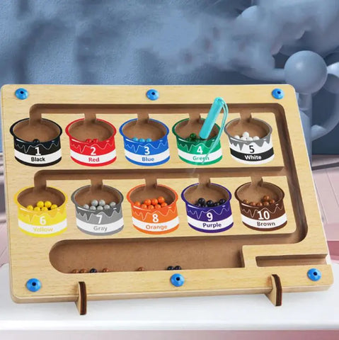 Image of Wooden Magnetic Counting Toy