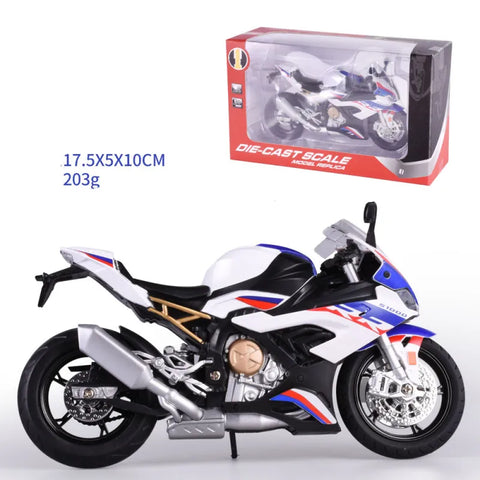 Image of Alloy Motorcycle Toy – with Realistic Simulation