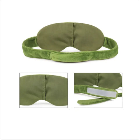 Image of Adorable Frog Sleep Mask