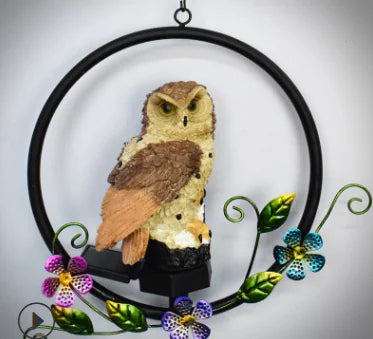 Image of Solar Owl LED Hanging Light