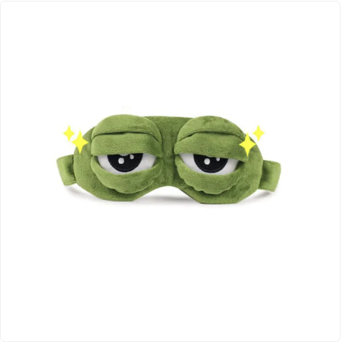 Image of Adorable Frog Sleep Mask