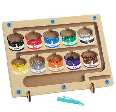 Image of Wooden Magnetic Counting Toy