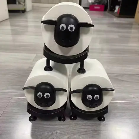 Image of Sheep Toilet Paper Roll Holder