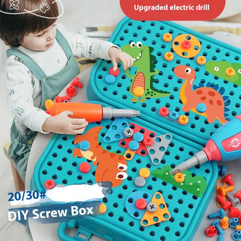 Image of Kids' Electric Screw Tool Box