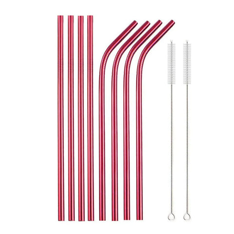 Image of Stainless Steel Drinking Straws