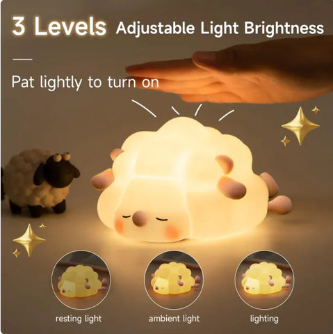 Image of Rechargeable Sheep Night Light