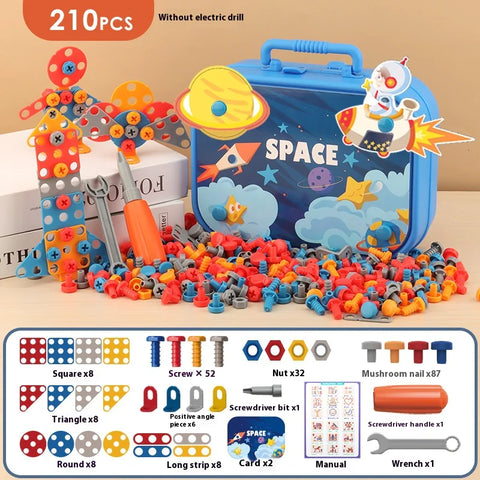 Image of Kids' Electric Screw Tool Box