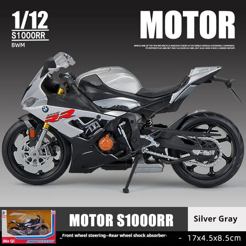 Image of Alloy Motorcycle Toy – with Realistic Simulation
