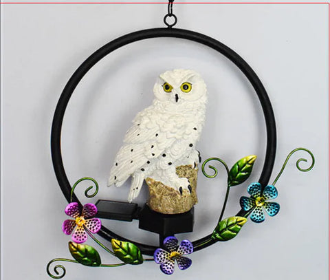 Image of Solar Owl LED Hanging Light