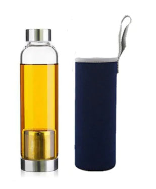 Image of Adventure Sip: Portable Heat-Resistant Glass Tea Cup
