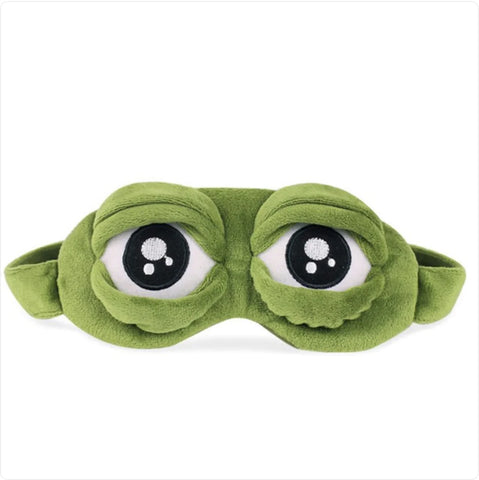 Image of Adorable Frog Sleep Mask