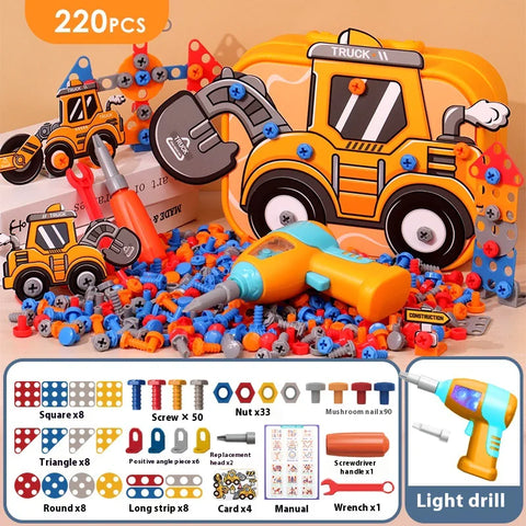 Image of Kids' Electric Screw Tool Box