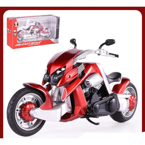 Image of Alloy Motorcycle Toy – with Realistic Simulation