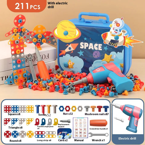Image of Kids' Electric Screw Tool Box