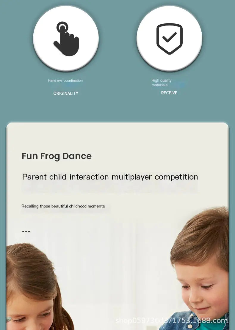 Classic Bouncing Frog Interactive Toy