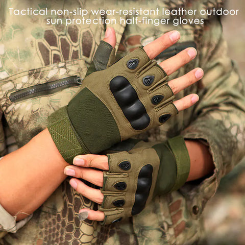 Image of Men's Half Finger Tactical Gloves