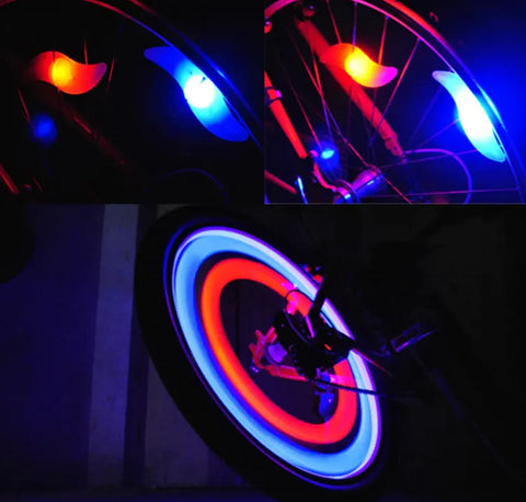 Image of LED Bicycle Spoke Light