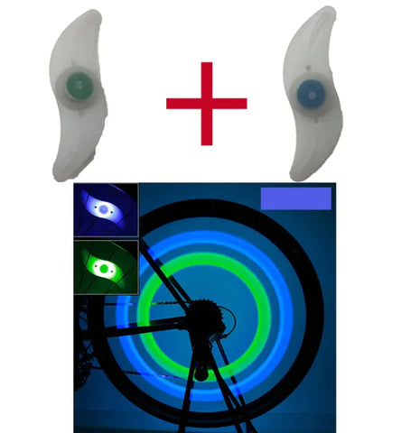 Image of LED Bicycle Spoke Light