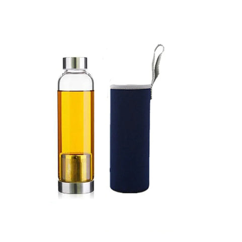 Image of Adventure Sip: Portable Heat-Resistant Glass Tea Cup