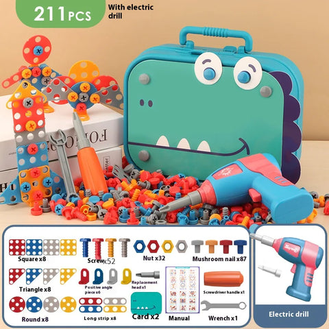 Image of Kids' Electric Screw Tool Box