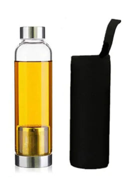 Image of Adventure Sip: Portable Heat-Resistant Glass Tea Cup