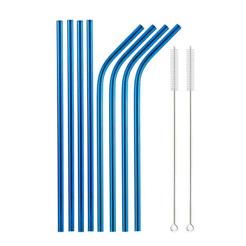 Image of Stainless Steel Drinking Straws