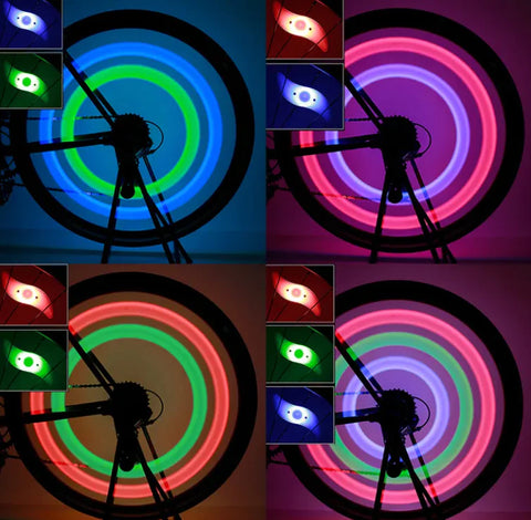 Image of LED Bicycle Spoke Light