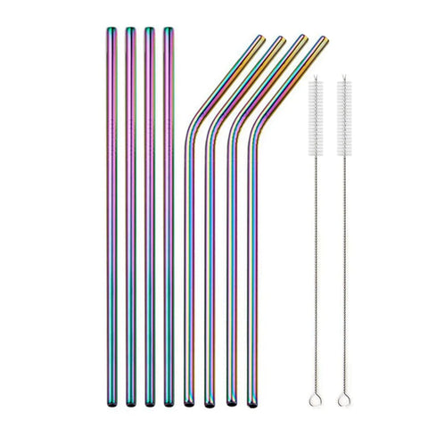 Image of Stainless Steel Drinking Straws