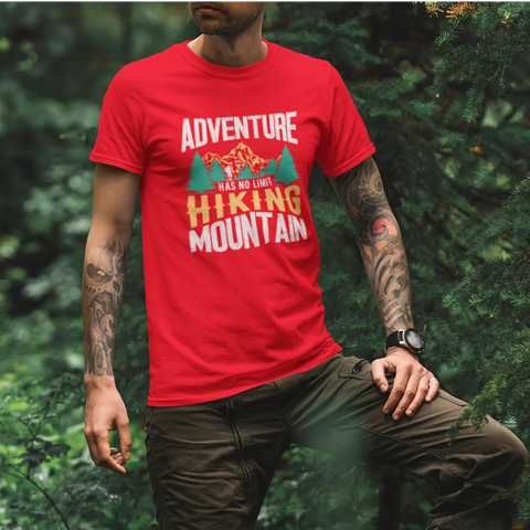 Image of Adventure Has No Limit Man T-Shirt